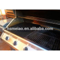 Heat resistant non-stick fire retardant BBQ grill mat